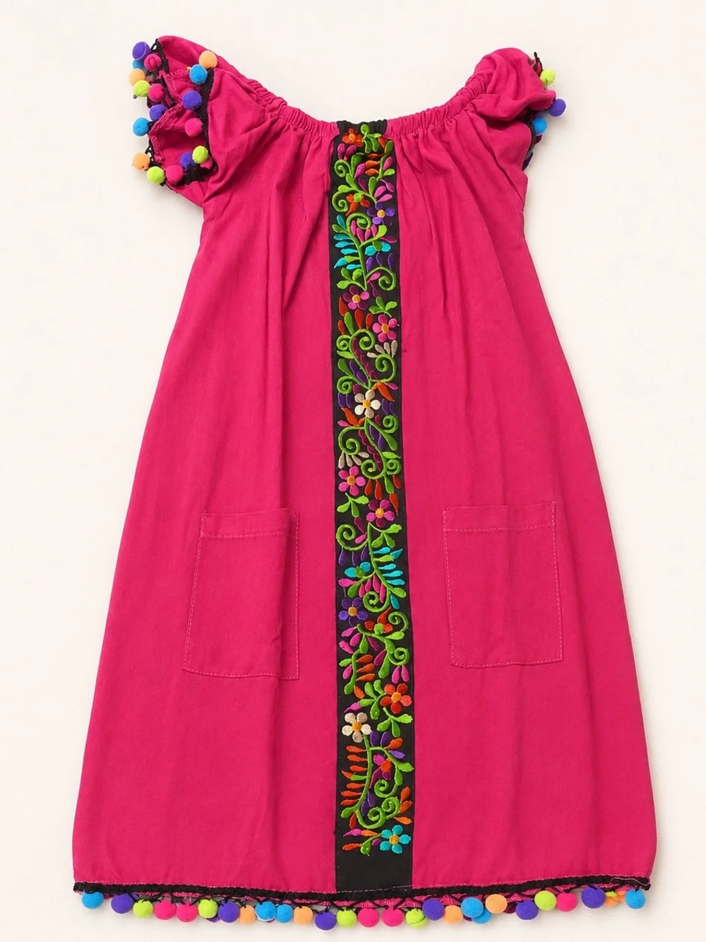 Handmade vibrant red
